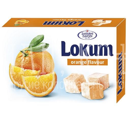 картинка Лукум со вкусом апельсина 140г от магазина TE-A.RU